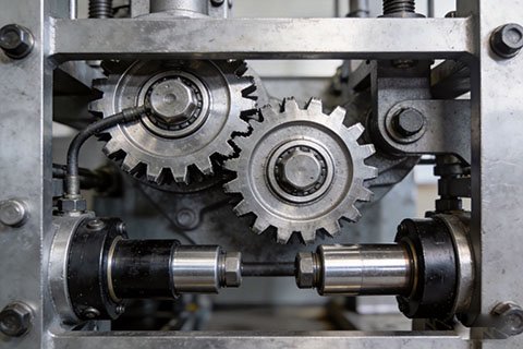 Ductile iron and steel castings in industrial machinery applications