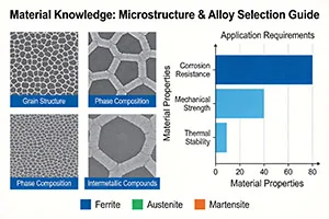 Microstructure comparison of gray iron flake graphite versus ductile iron nodular graphite under microscope